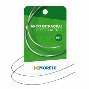 ARCO INTRAORAL SUPERELÁSTICO MÉDIO - NITI - REDONDO 00,40MM (.016_1