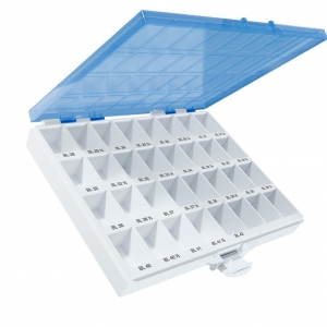Estuches para Bandas Ortodóncicas Universais - Inferior - D/E - Azul_1