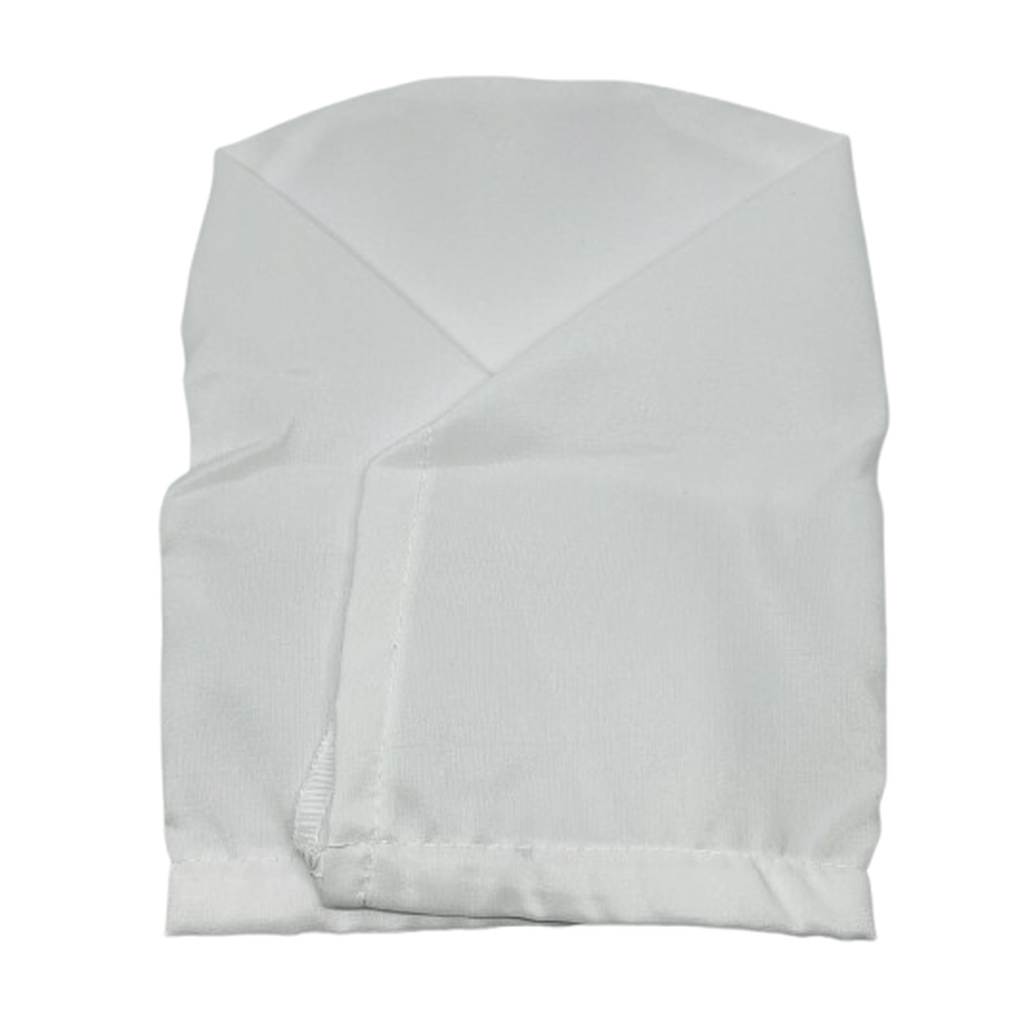 GORRO DE TELA ANTIFLUIDO UND - BLANCO_2