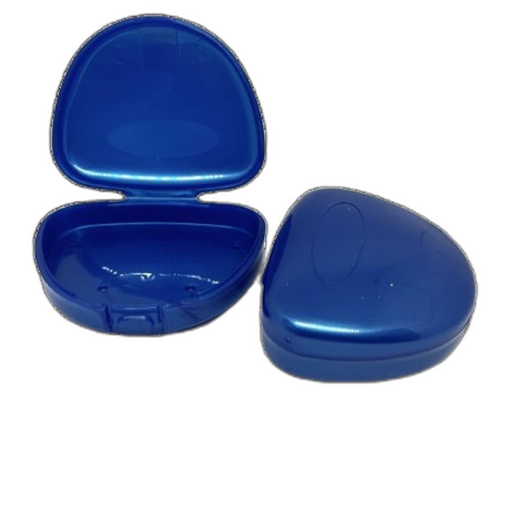 CAJA PARA RETENEDOR MINI - AZUL METALIZADO_1